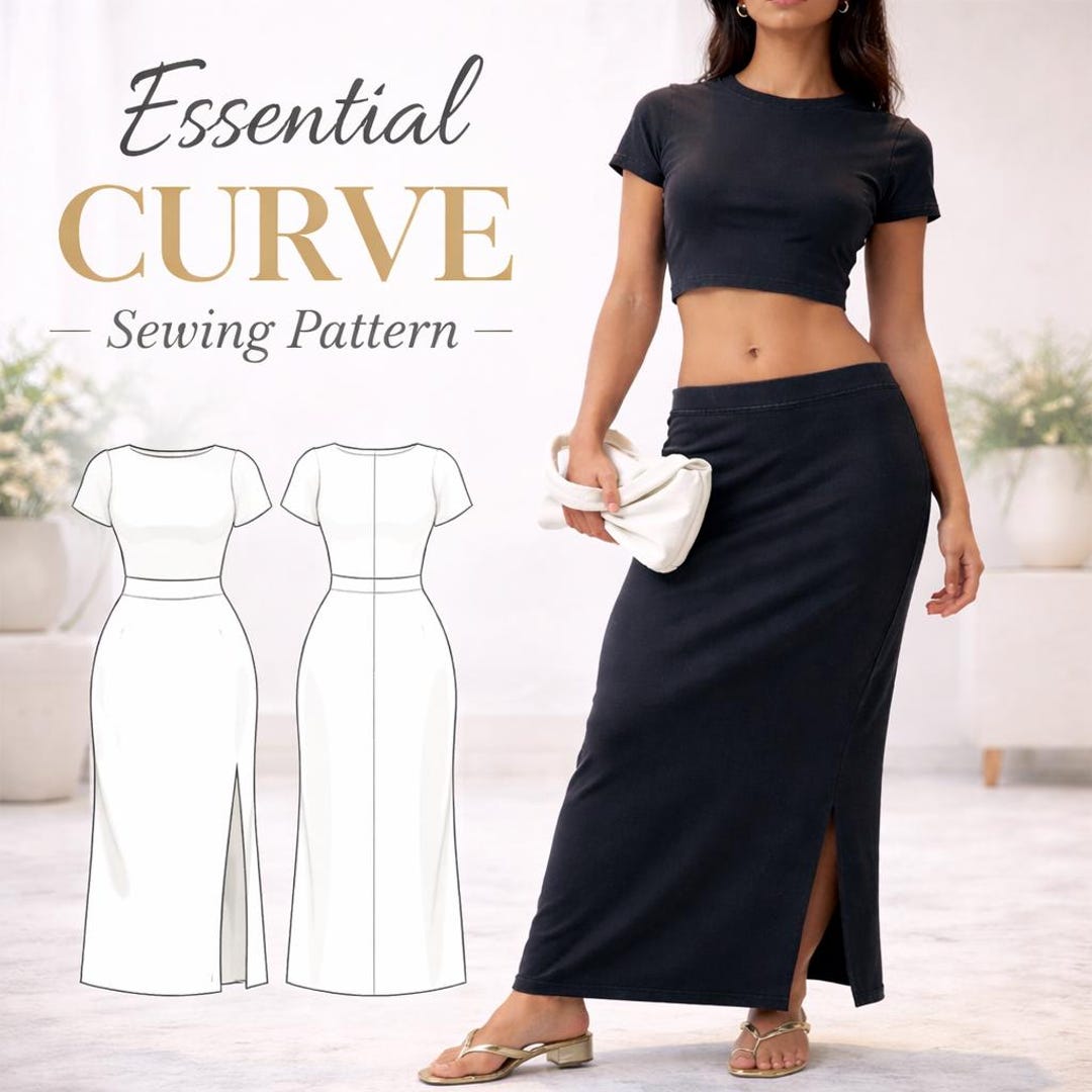 Essential Curve Sewing Pattern | Curve Ruler Sewing Pattern Tool ...