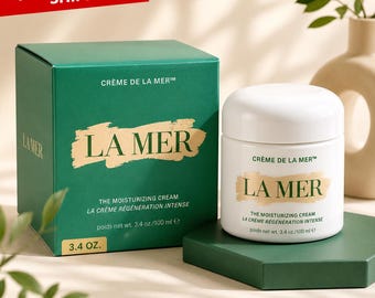 NEW Luxury La  mer Moisturizing Cream Skincare Set 3.4 oz / 100 ml | beauty Face Cream | Beauty Routine Gift |Moisturizing Cream | Skin Care