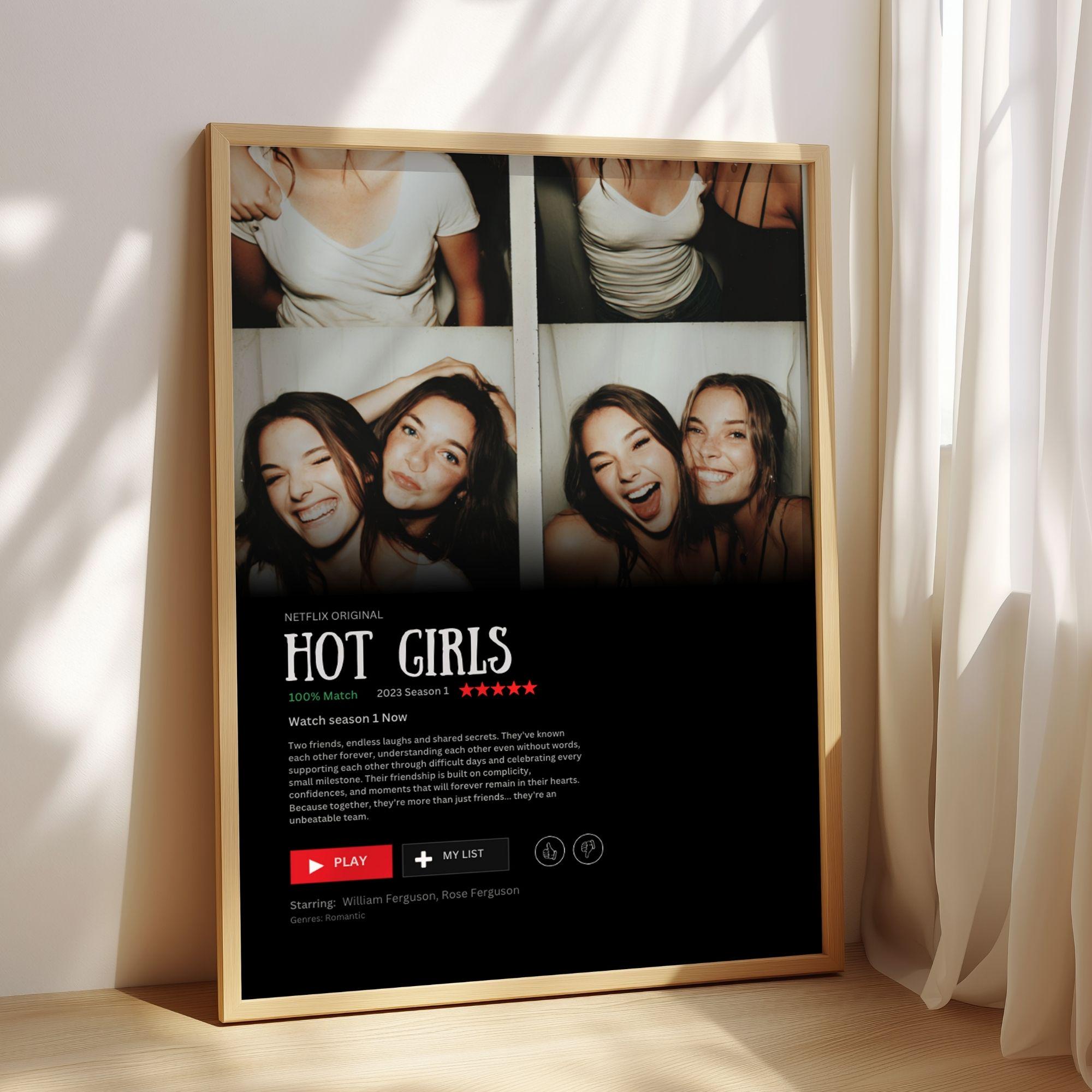 Best Friend Movie Poster Template – Editable Photo Film Poster ...