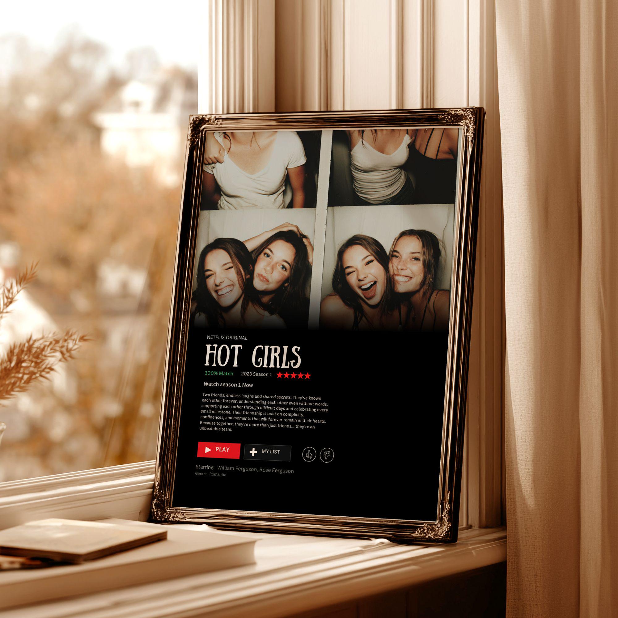 Best Friend Movie Poster Template – Editable Photo Film Poster ...