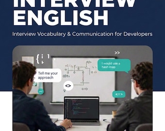 Coding Interview English | ESL Tech Interview Worksheets | Software Developer English Activities | Workplace ESL for Programmers