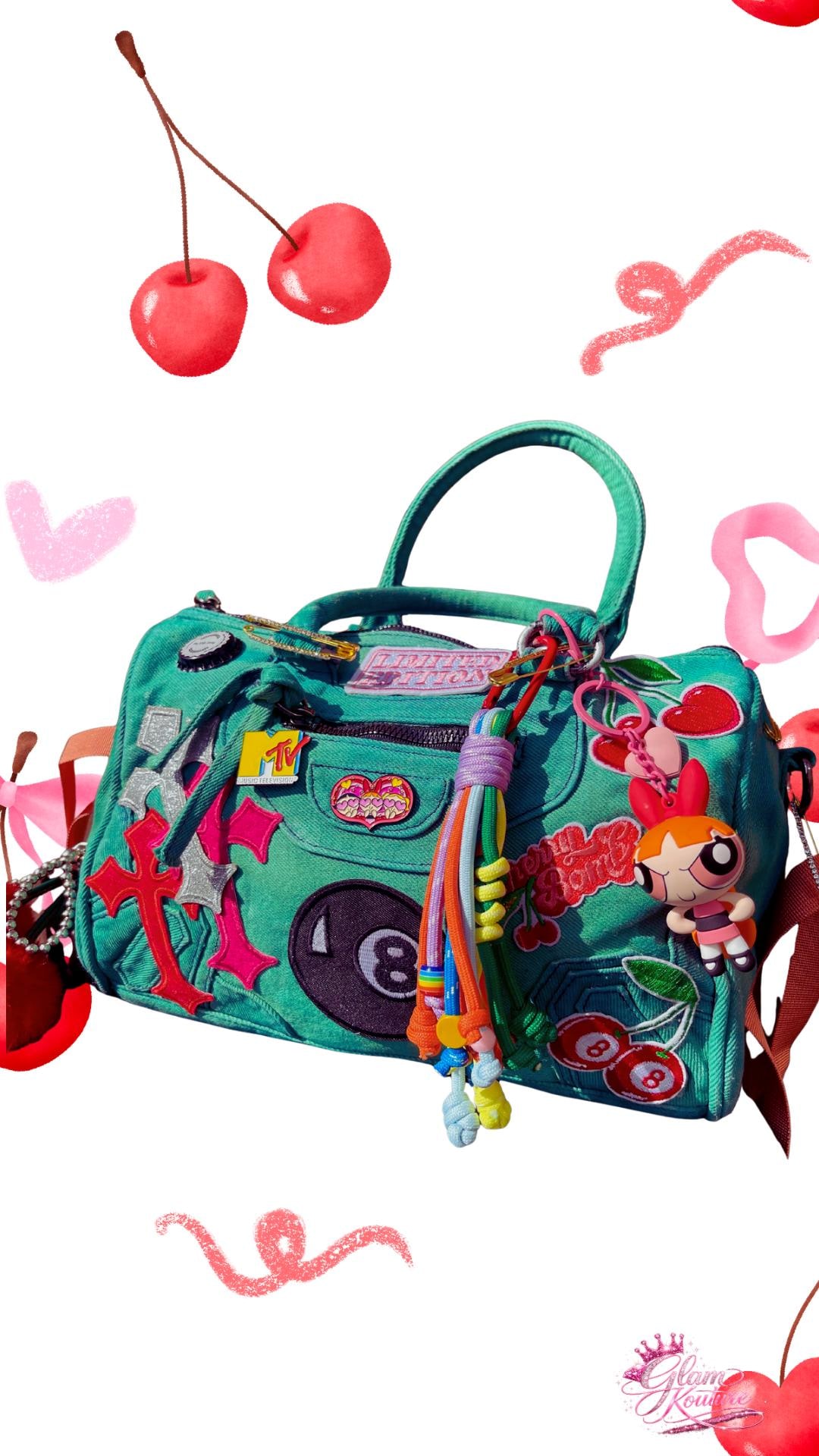 Y2K Cherry Jackpot Charm Bag - Etsy
