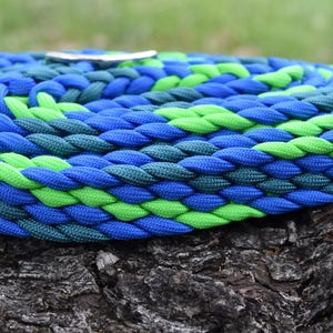 Dog Collar & Leash Set &quot;Johnson City&quot; - Braided - Paracord