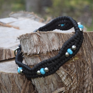 Dog Collar &quot;Heilbronn&quot; - Braided - Paracord