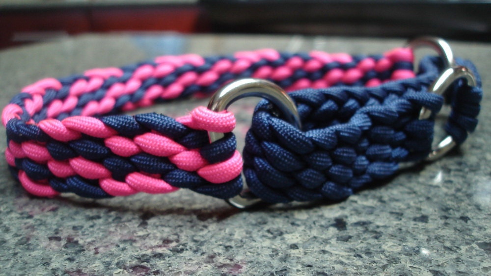 Martingale Style Dog Collar Braided Etsy