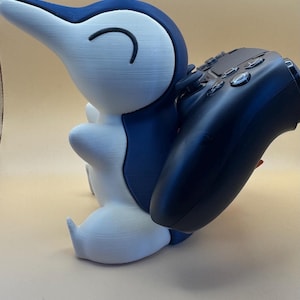 Cindaquil Controller Holder | Fan-Made 3D Printed Pokémon Desk Decor | Gamer Gift & Console Accessory PS4/5 XBOX Cindaquil