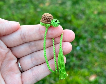 Tiny Turtle Bookmark Amigurumi crochet