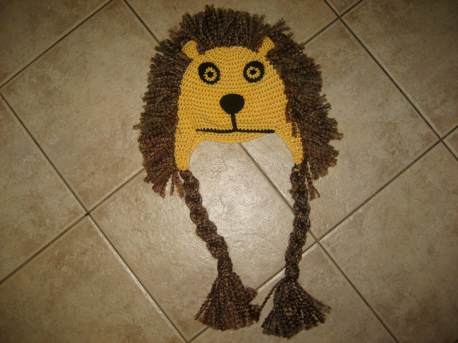 Instant Download PDF Lion Hat CROCHET PATTERN All Sizes Etsy