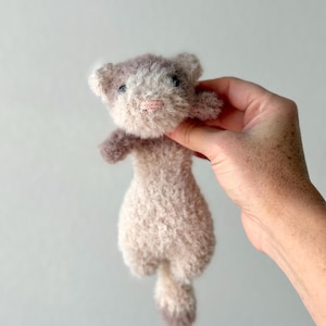 Ferret Fidget Plush with Weight Beanie Belly
