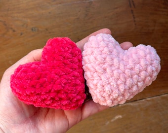 Heart Plushie Crochet Amigurumi Toy