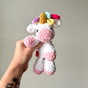 Unicorn Plushie Pattern - Crochet pattern INSTANT DOWNLOAD PDF file