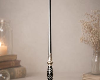 Varita mágica de Narcissa Malfoy • Réplica de materiales de ALTA CALIDAD de Harry Potter con detalles fieles • Riddle de Tom Marvolo Orvoloson • Slytherin