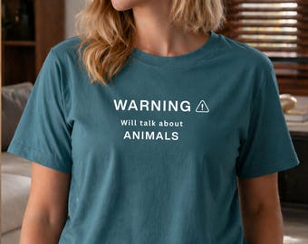 Animal Rights Shirt Organic Cotton Vegan Activist Tee Unisex