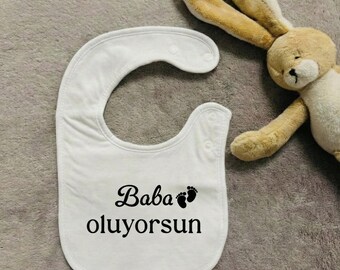 Pregnancy Announcement Bib