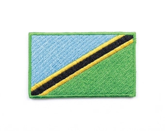 Tanzania Flag Patch