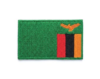 Parche de la bandera de Zambia