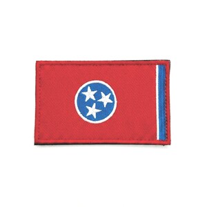 Tennessee USA:s delstatsflagga Tygmärke