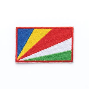 Seychellernas flagga-lapp