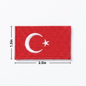 Turkey Flag Patch image 2