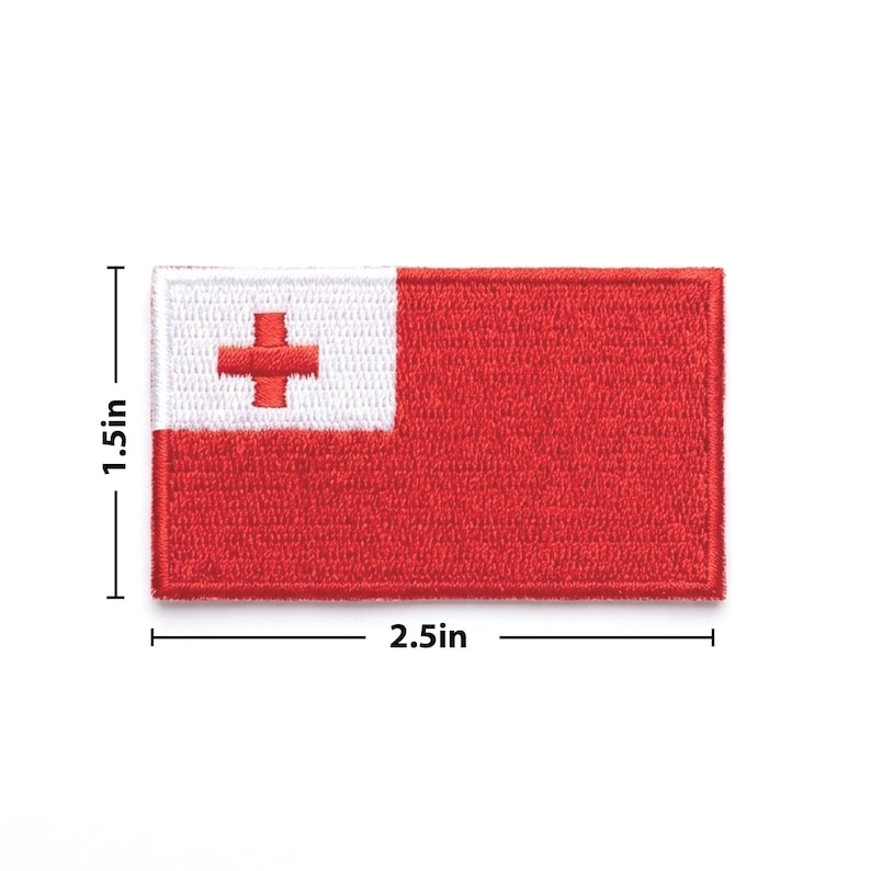 Tonga Flag Patch image 2