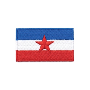 Écusson drapeau de la Yougoslavie
