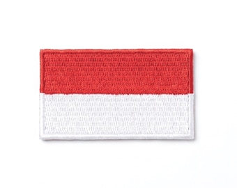 Indonesien Flagge Aufnäher
