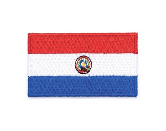 Toppa con bandiera del Paraguay