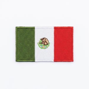 Écusson drapeau du Mexique