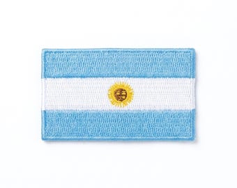 Toppa con bandiera argentina