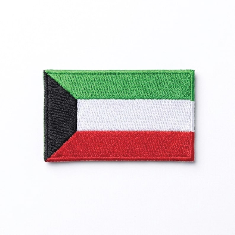 Kuwait Flag Patch image 1
