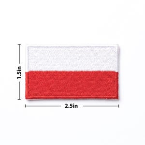 Polens flagga-lapp bild 2