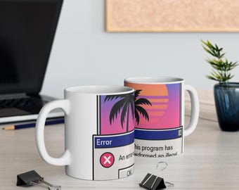 Windows 95 Sunset - Mug