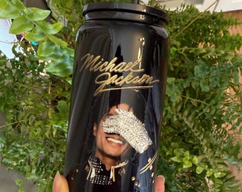 16oz Michael Jackson Glass Cup