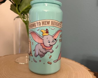 16oz Dumbo Themed Stainless Steel Tumbler