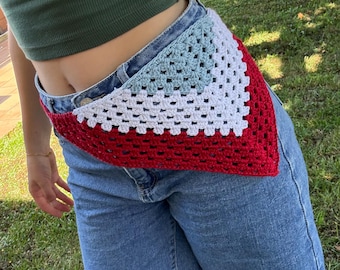 PATRON BANDANA A CROCHET