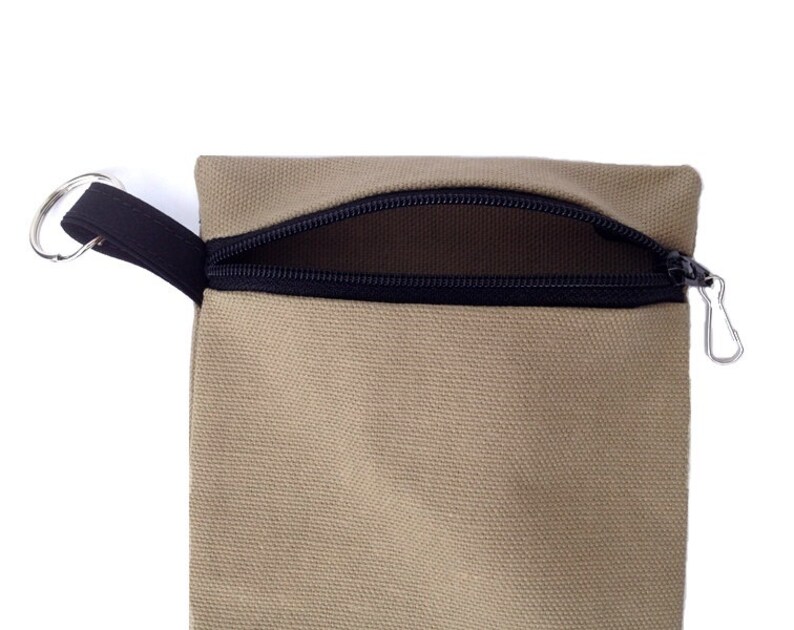 Dog Leash Accessory Pouch 5 X 6inch Canvas Dog Leash Treat Etsy