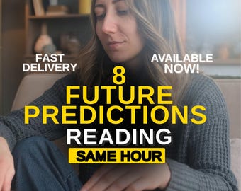 8 letture di previsioni psichiche future, stessa ora
