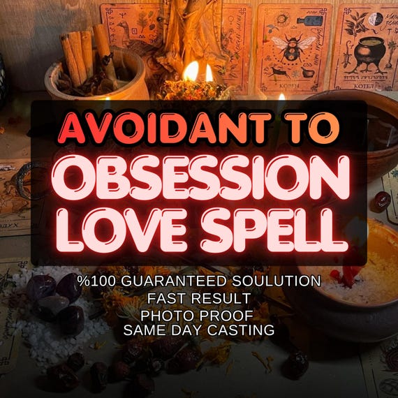 Avoidant to Obsessed Love Spell, Twin Flame Attraction Ritual, Romantic Magnetism Spell, Intense Love Energy Invocation