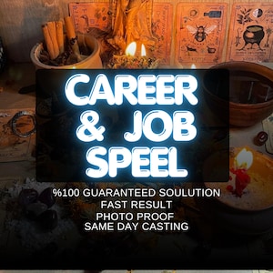 Karriere Job Zauber, Schnelle Manifestation, Weiße Magie Wirken (Digital Service)