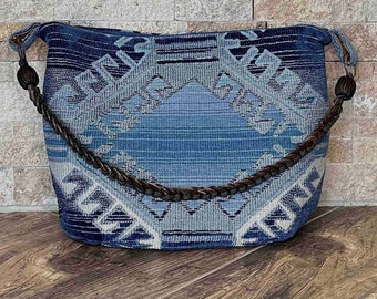 Madre Southwest design tapestry shoulder bag