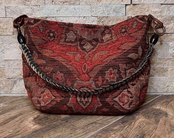 Miranda Tapestry shoulder bag