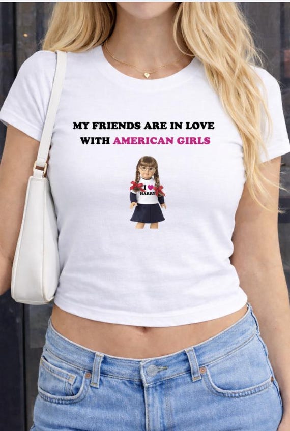 Kiss All The Time. Disco, Occasionally Y2K Baby Tee| My Friends Are In Love With American Girls Graphic Shirt| HS4 concert shirt| Molly