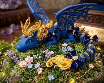 Dragão Articulado Real em STL e 3MF | Arquivo para Impressão 3D de Dragão Unicórnio Real Flexível | Dragão Fantasia para Impressão Direta | Decoração Fofa de Halloween
