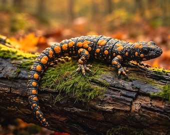 Salamandra articulada em STL e 3MF | Modelo flexível para impressão 3D de lagarto | Brinquedo antiestresse de réptil | Animal flexível em STL | Arquivo para impressão 3MF