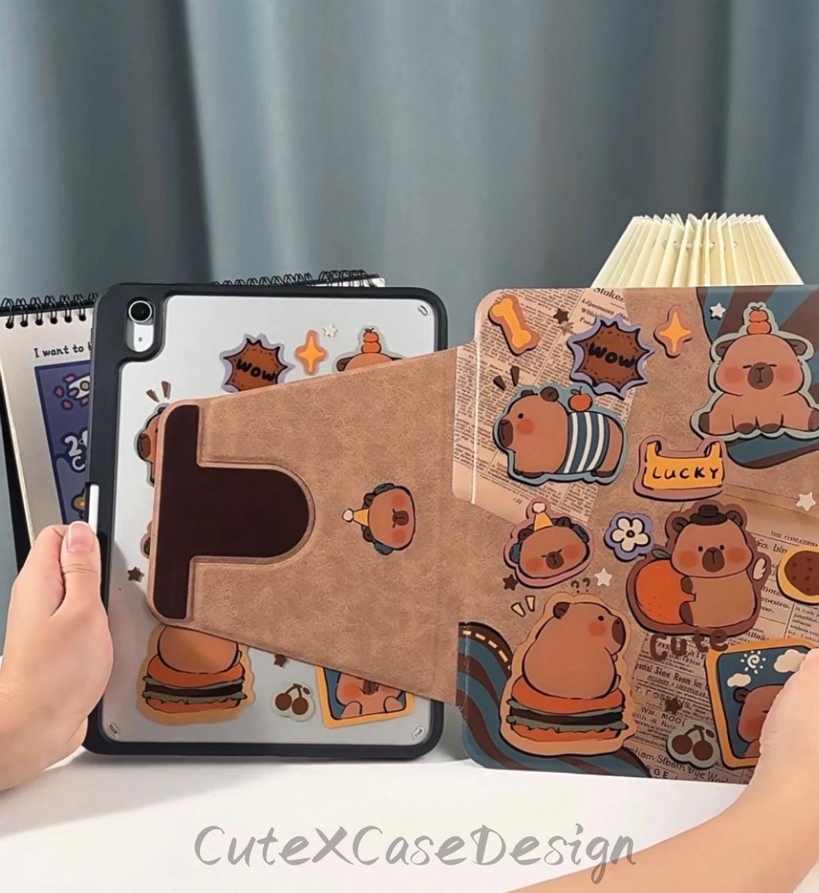 Capybara iPad case - Etsy 日本