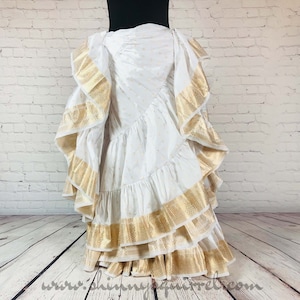 Gold dance skirt hotsell