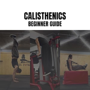 Beginner Calisthenics Guide PDF, Erster Pull Up Trainingsplan, Liegestütze Fortschritt, Eigengewicht Trainingsplan, Workout für Zuhause, Sofort Download
