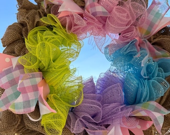 Spring time Wreath 18 inches