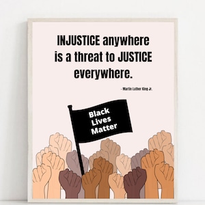 BLM flag with Justice phrase, Front Door Black Lives Matter sign, DIGITAL DOWNLOAD