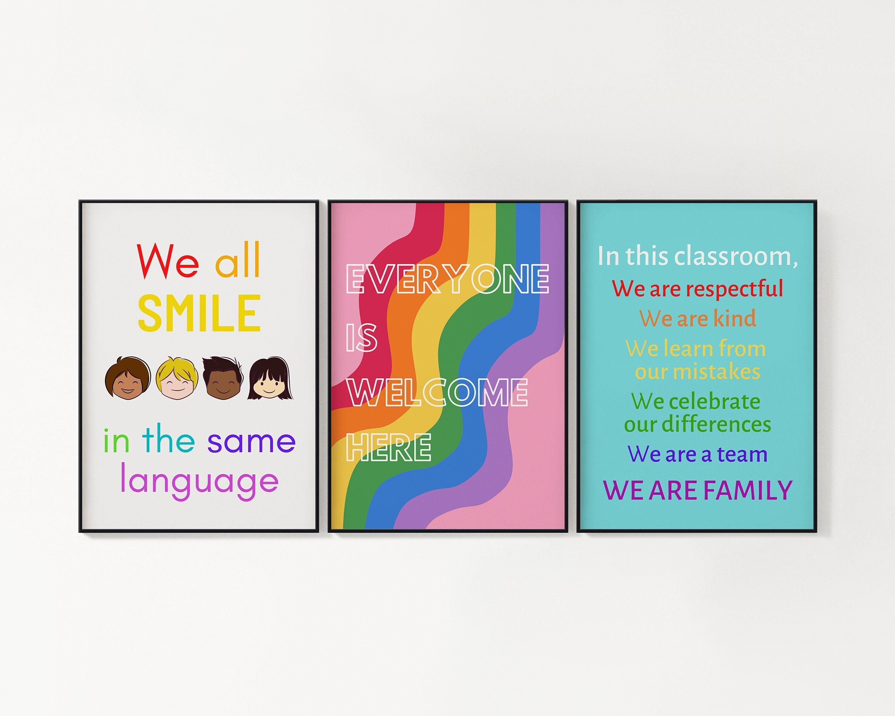 Printable Classroom Posters 3 DIGITAL PRINTS Digital Etsy